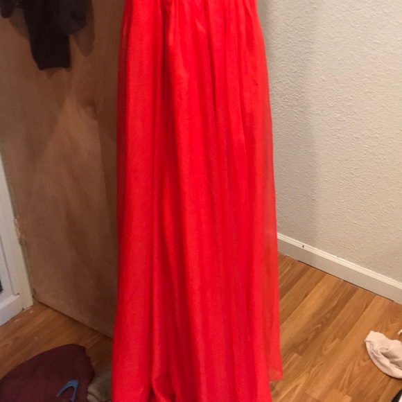 red prom dress - Picture 3 of 5